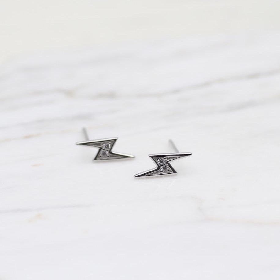 
                      
                        EAR Lightning Studs in Sterling Silver
                      
                    