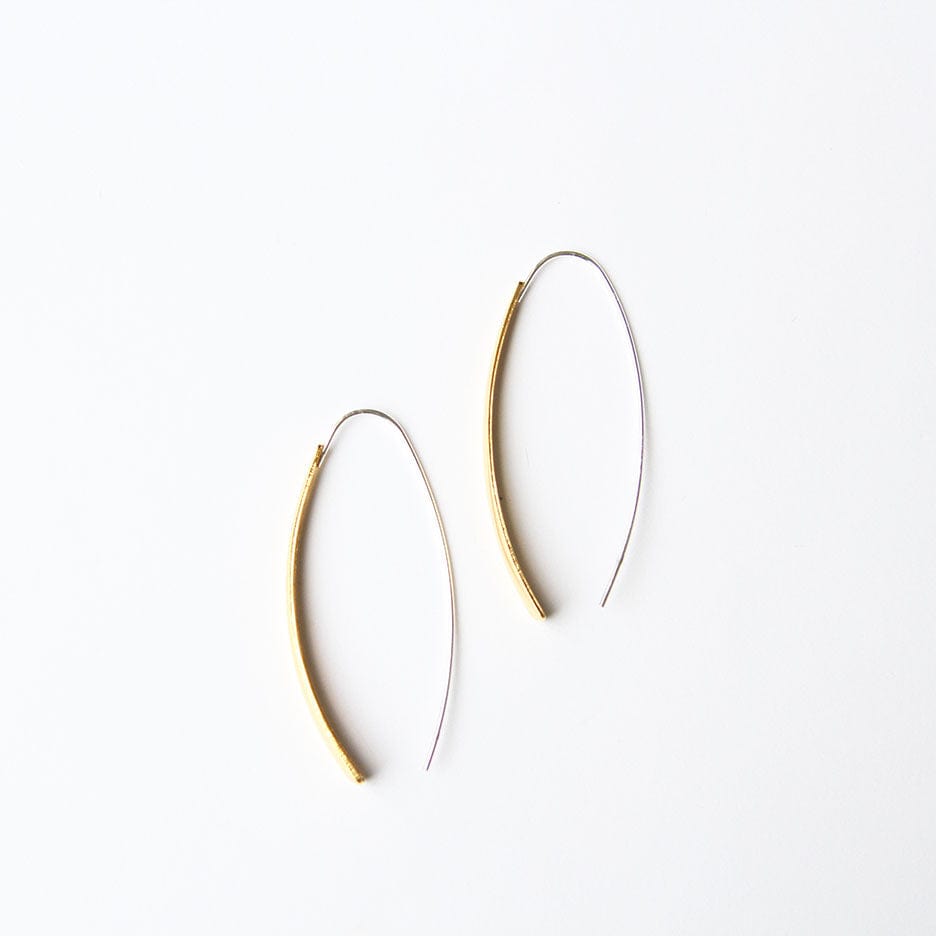 
                  
                    EAR Long Curved Gold Fill Tube Earring
                  
                