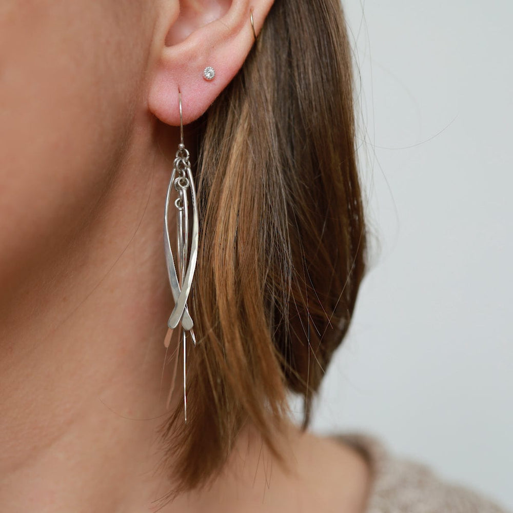 
                      
                        EAR Long Mod fringe Dangle Earring
                      
                    