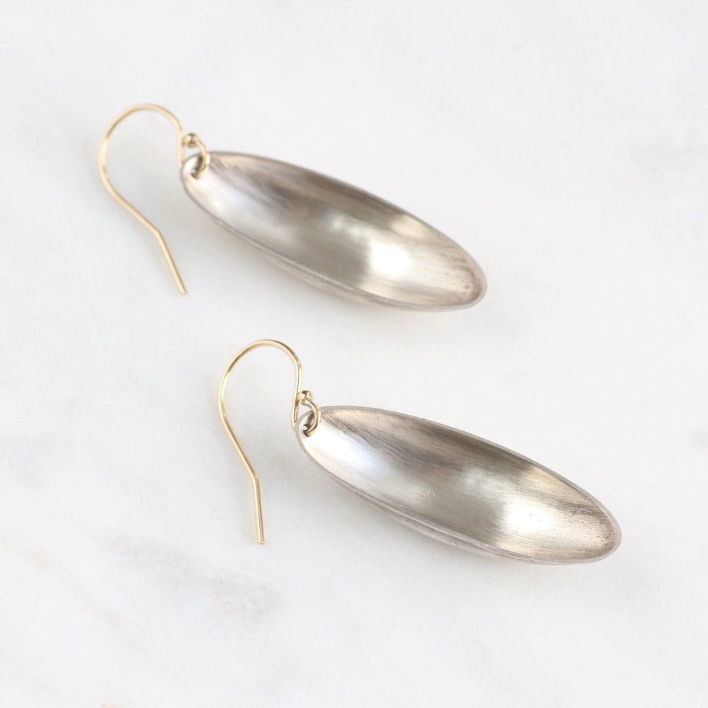 
                      
                        EAR Long Oval Silver Cup Earrings
                      
                    