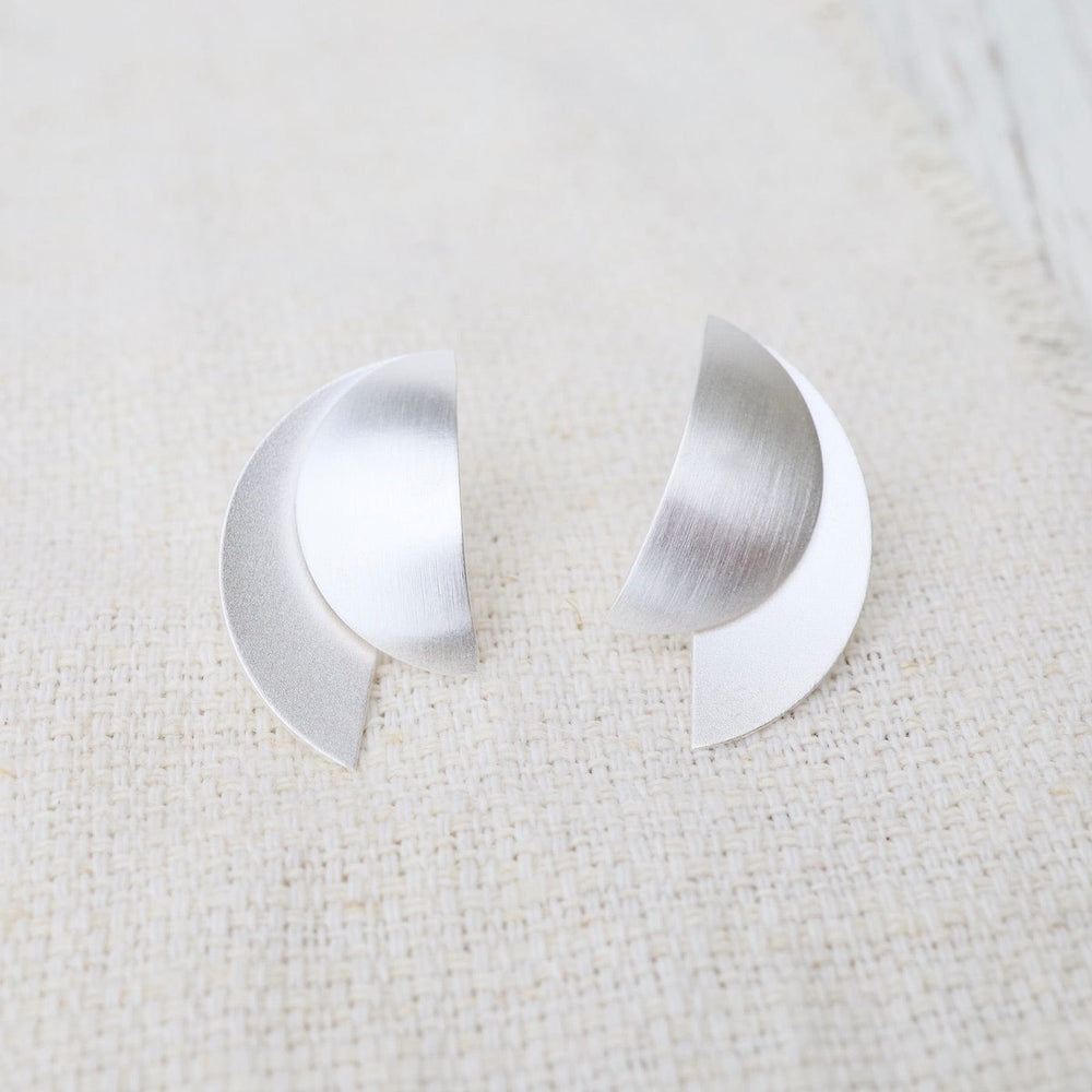 EAR Luna Half Moon Post Earrings