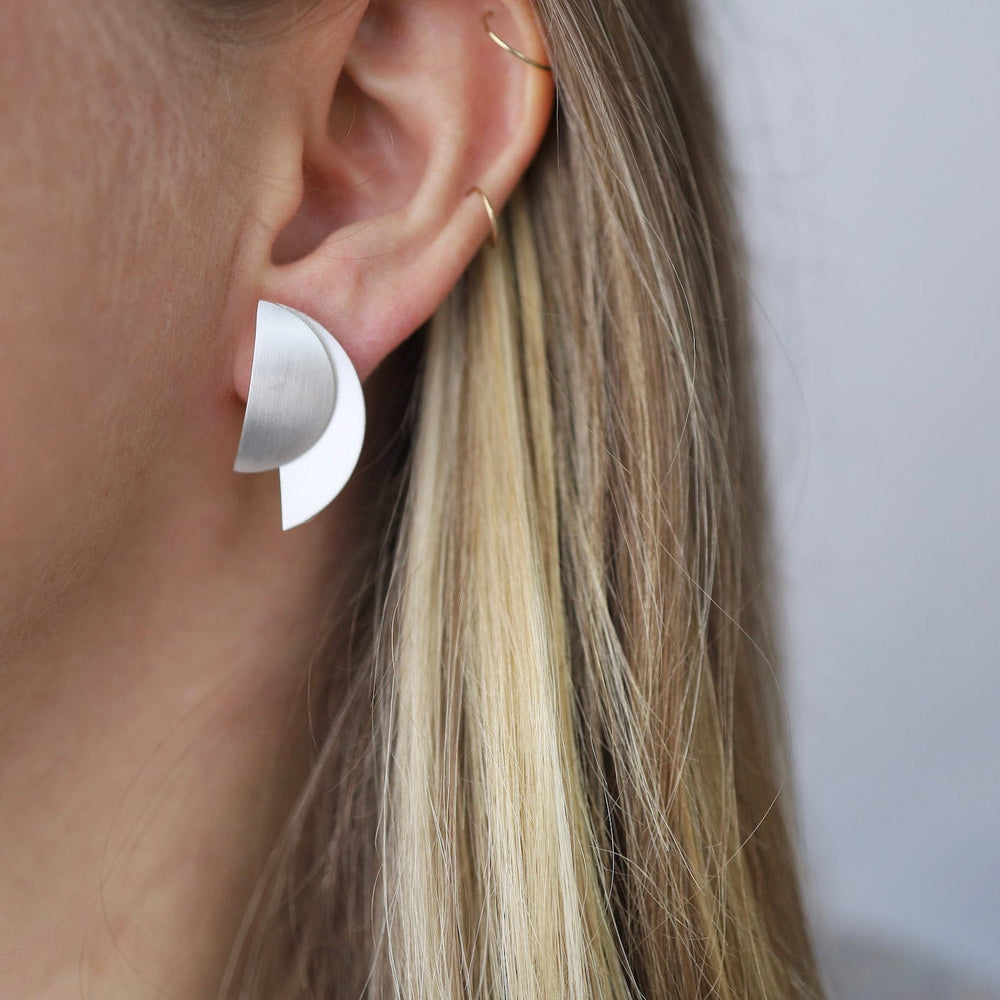 EAR Luna Half Moon Post Earrings