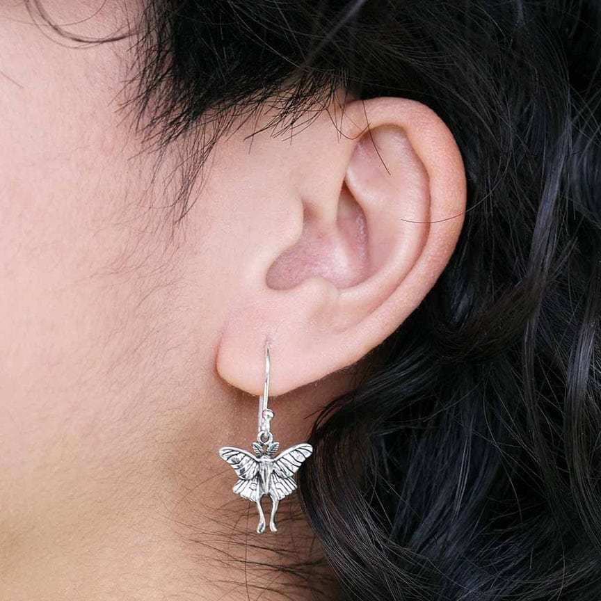 EAR Luna Moth Dangle Earrings