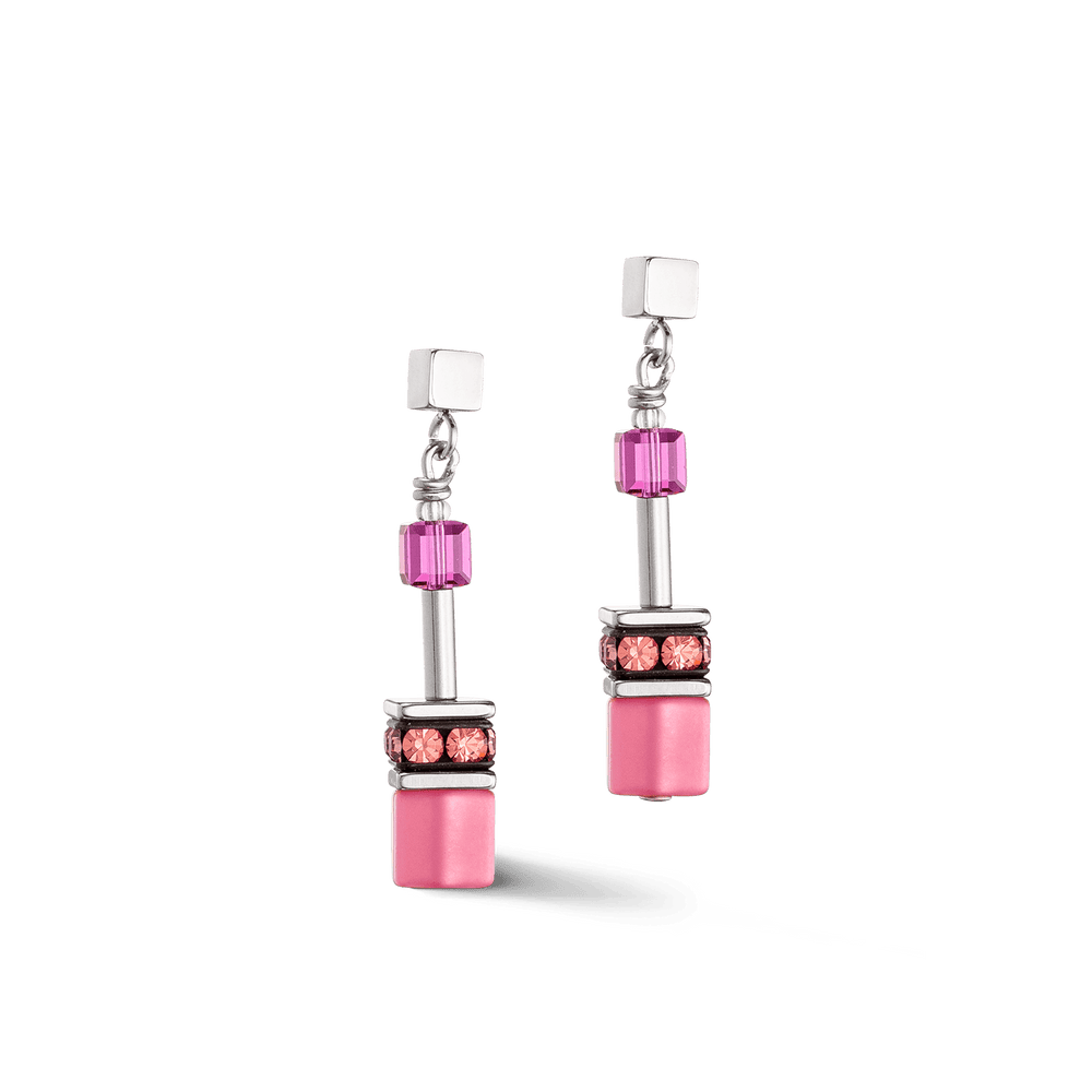 
                      
                        EAR Magenta GeoCube Iconic Earrings
                      
                    