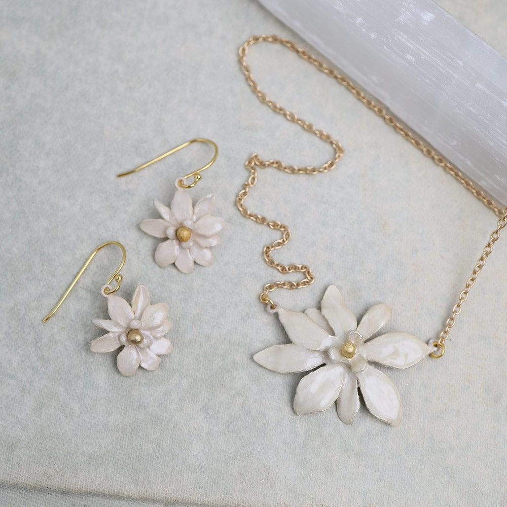 
                  
                    EAR Magnolia Flower Wire Earrings
                  
                