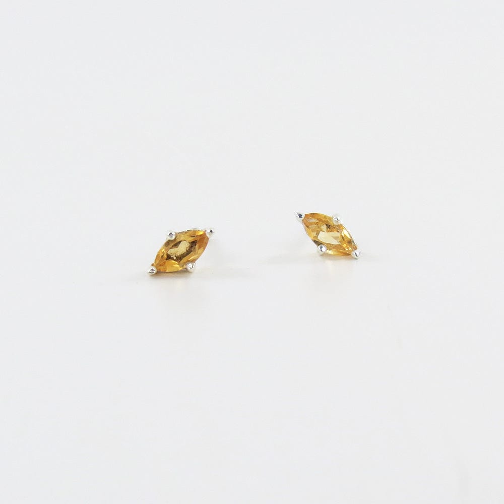 EAR Marquise Citrine Post Earring