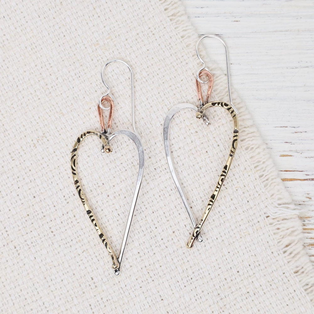 EAR Medici Heart Earrings