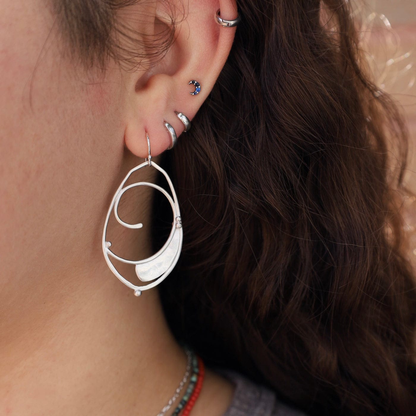 EAR Medium French Horn Earrings