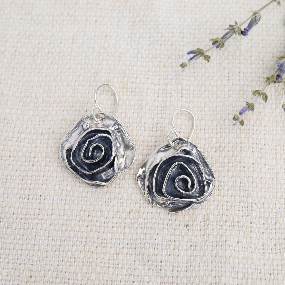 
                      
                        EAR Medium Rose on Wire Earrings
                      
                    