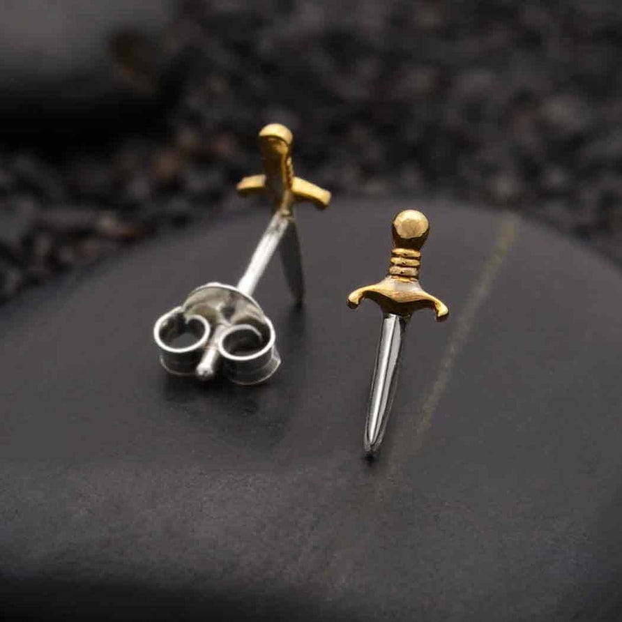 
                      
                        EAR Mini Dagger Post Earrings
                      
                    