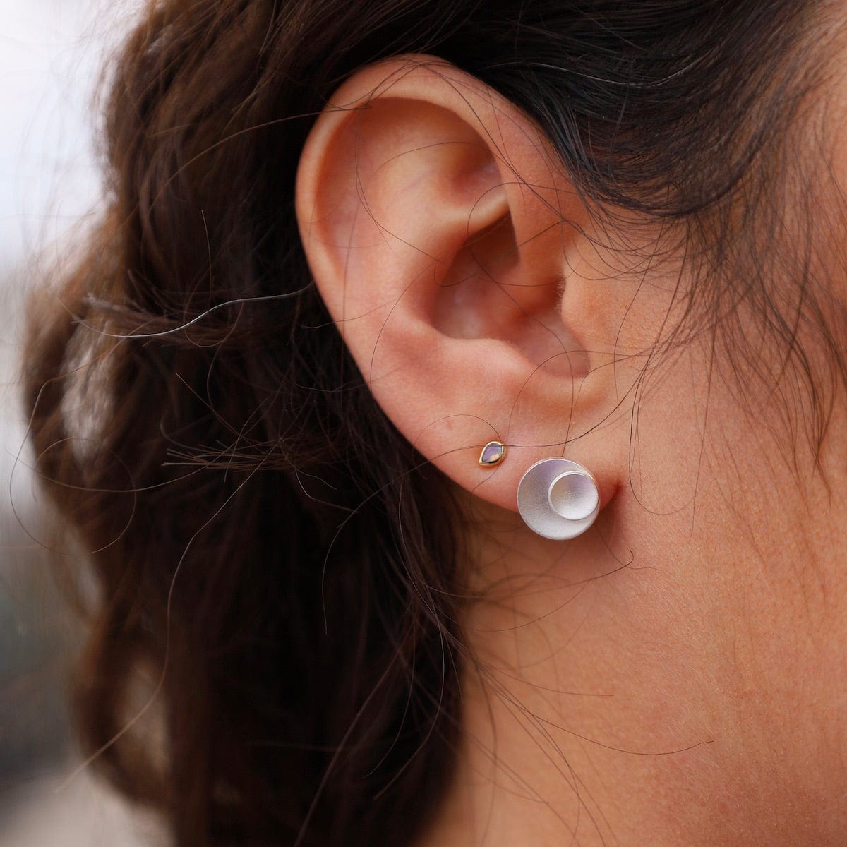 EAR Mini Forever Circles Post Earrings