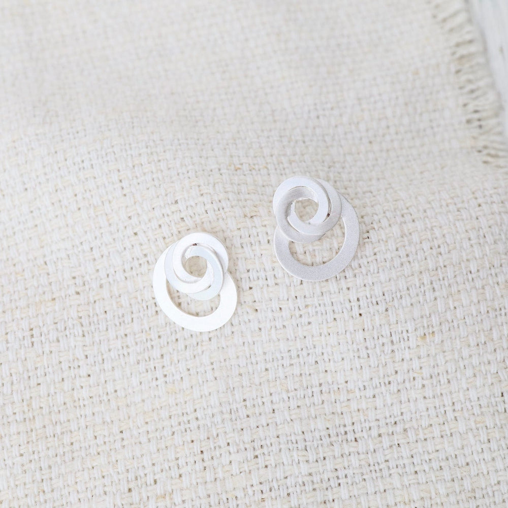 
                      
                        EAR Mini Knot Circle Post Earring
                      
                    