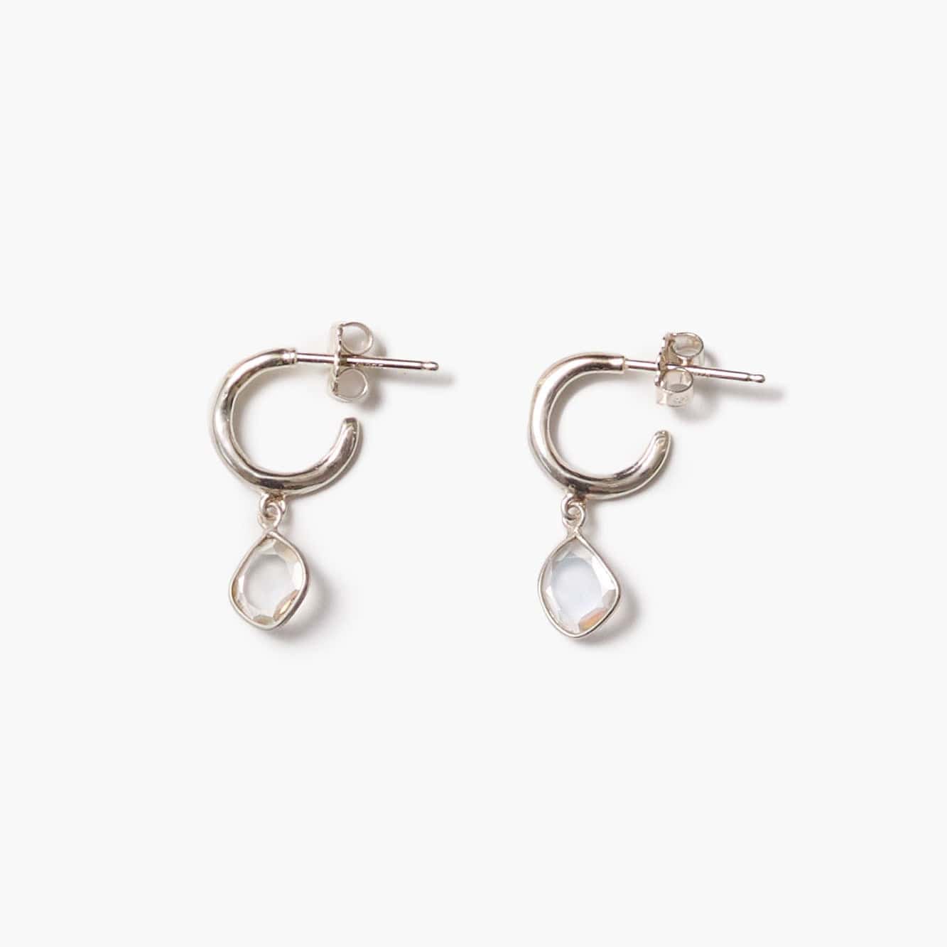 EAR Mirage Hoop Earrings Sterling Silver