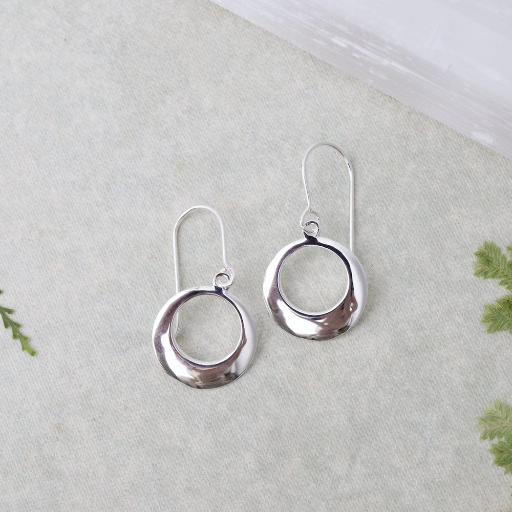 
                      
                        EAR Mod Circle Cut Out Earrings - Sterling Silver
                      
                    