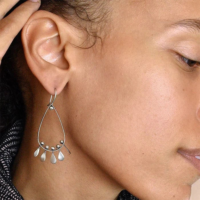EAR Modernist Mobile Drops with Tear Drop Dangles