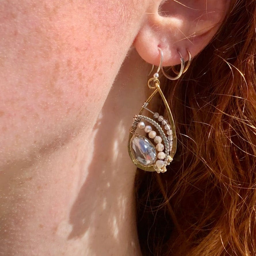 EAR Moon Drop Earrings