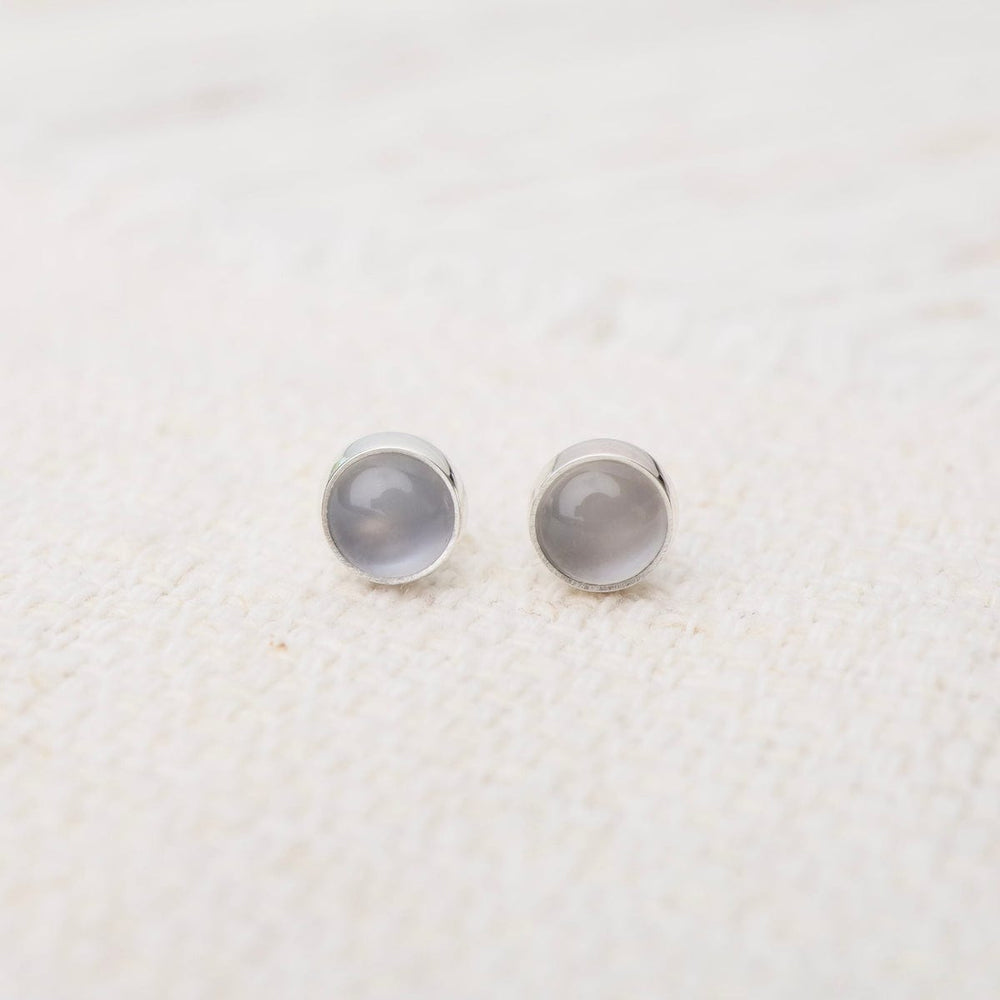 
                      
                        EAR Moonstone Cabochon Post Earrings
                      
                    