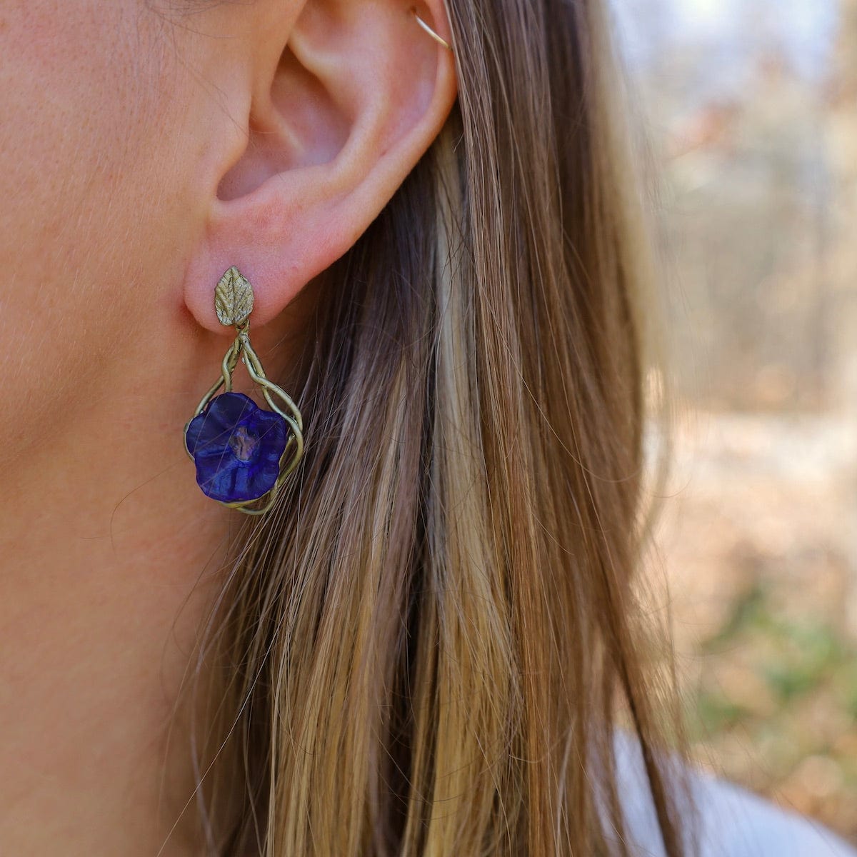 EAR Morning Glory Post Earring