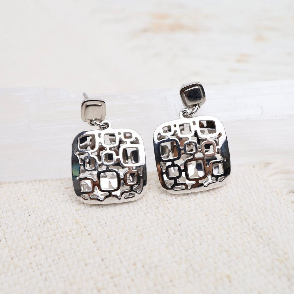 EAR Mosaic Square Earrings