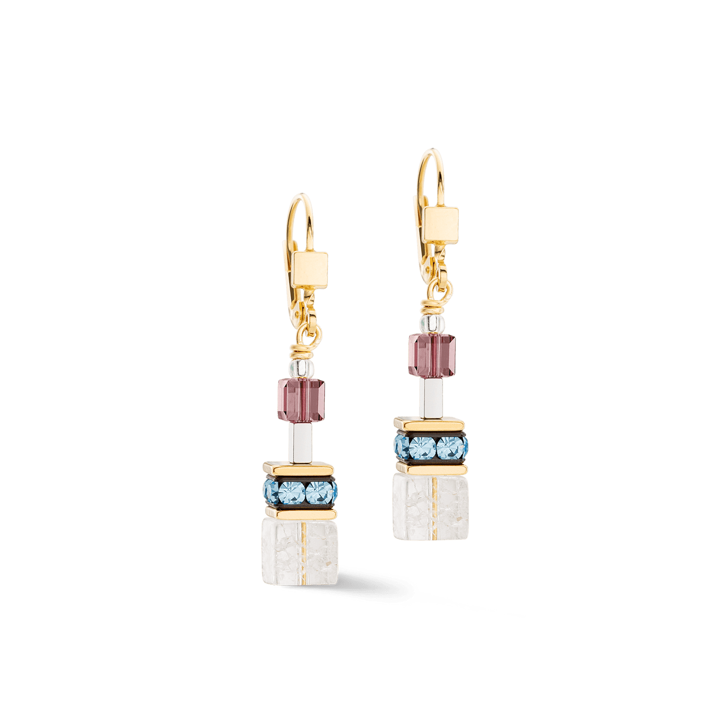 EAR Multicolor GeoCube Iconic Earrings