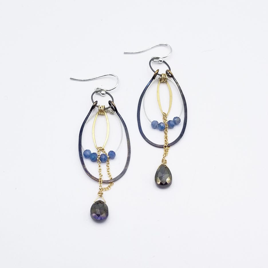 EAR NESTED TEARDROP EARRINGS