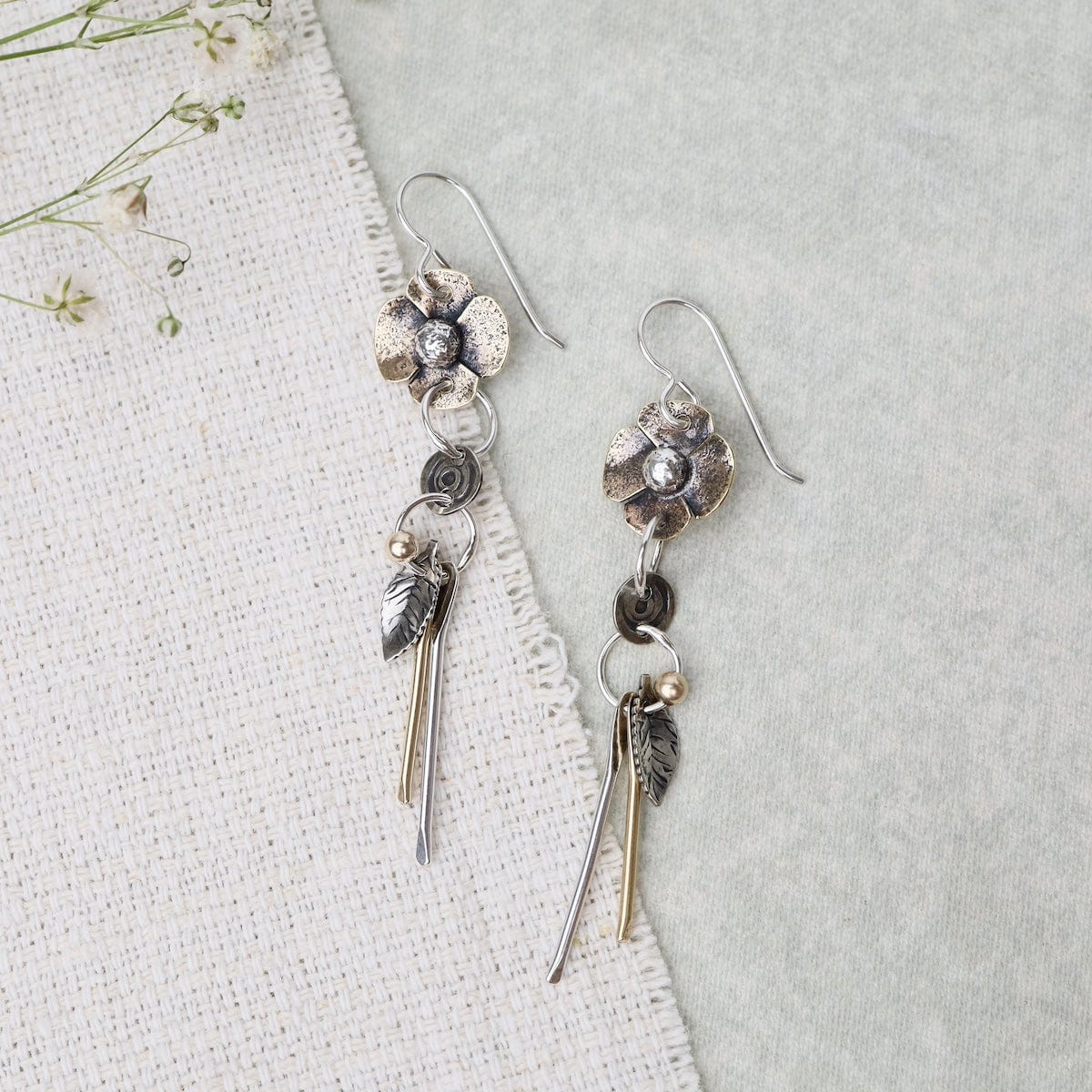 EAR Old World Flower Earrings