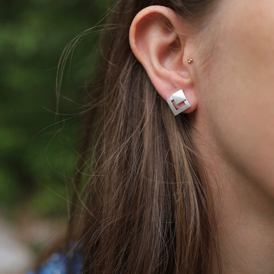 EAR Open Diamond Post Earring