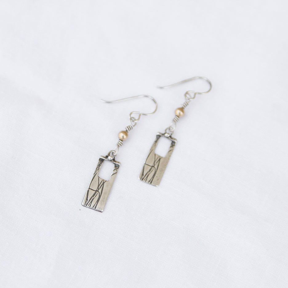 
                  
                    EAR Open Rectangle Silver Earring
                  
                