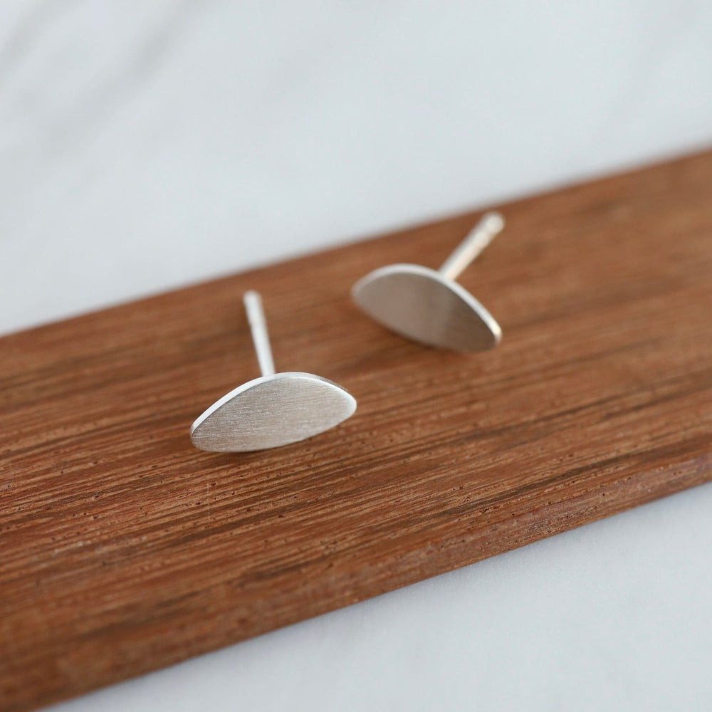 
                  
                    EAR Organic Oval Post Earrings
                  
                