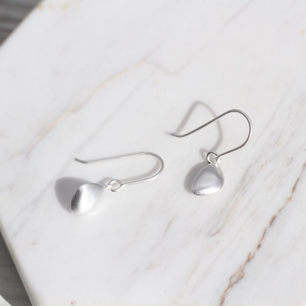 
                  
                    EAR Organic Puffed Drop - Brushed Sterling Silver
                  
                