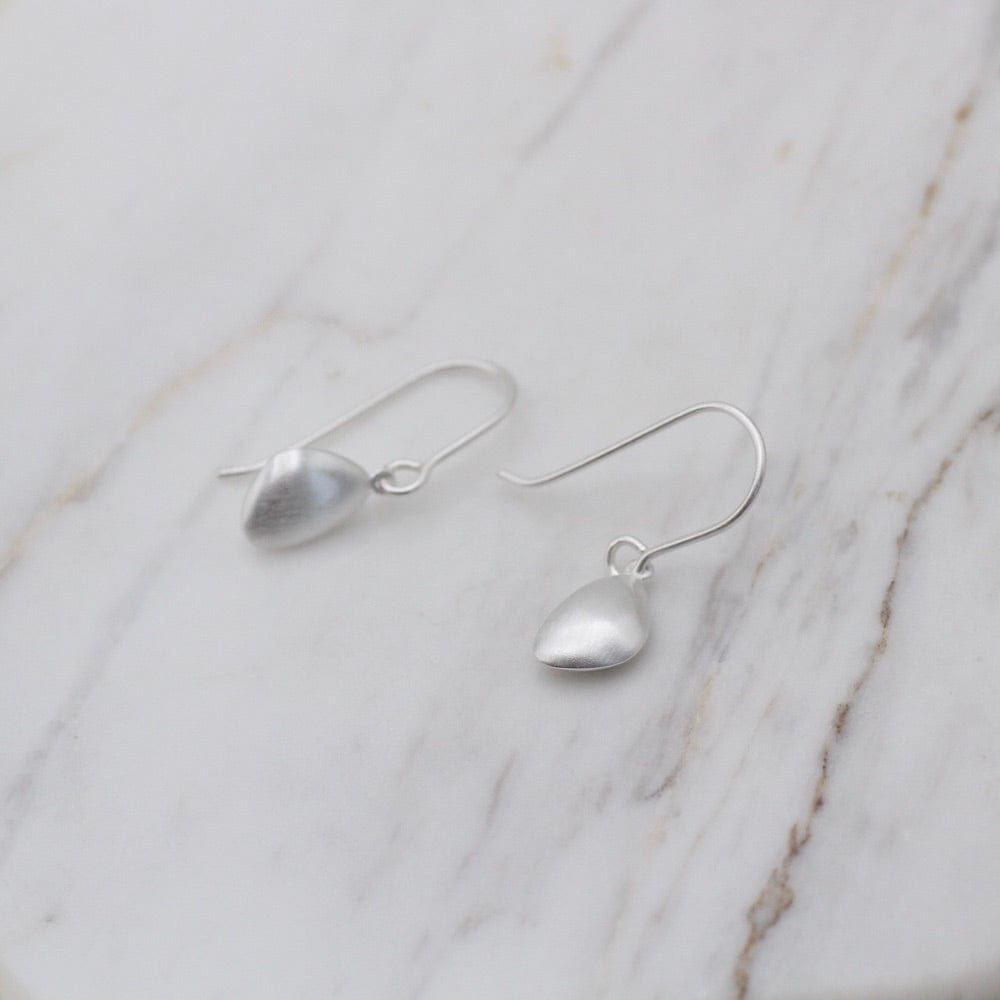 
                  
                    EAR Organic Puffed Drop - Brushed Sterling Silver
                  
                