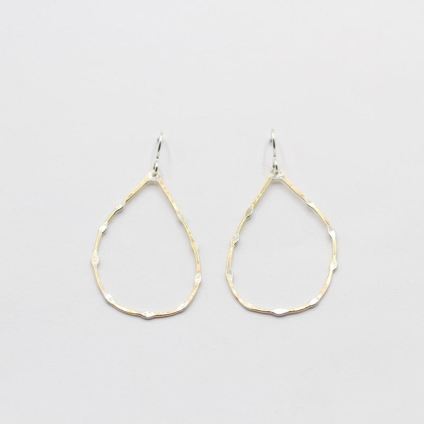 
                      
                        EAR Organically Shaped Brass Teardrop Earring
                      
                    