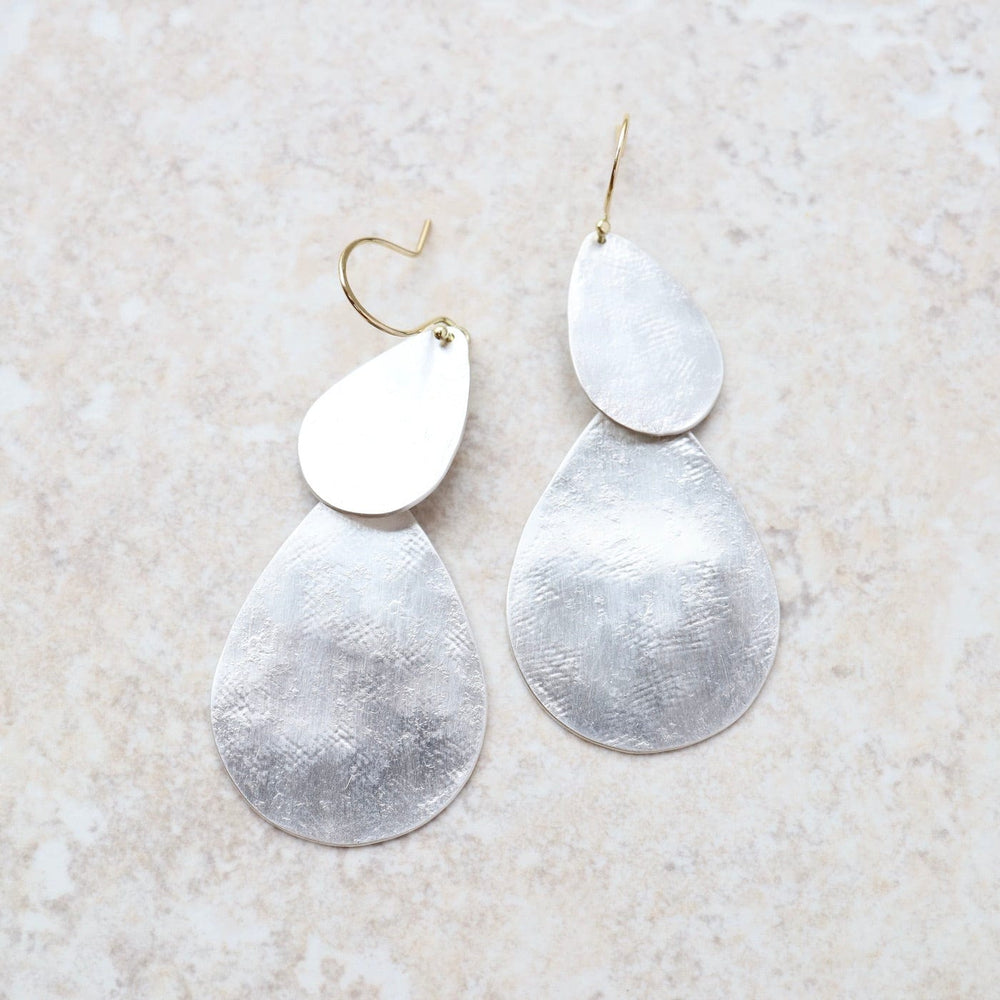 
                      
                        EAR Parchment Teardrop Waterfall Earring
                      
                    