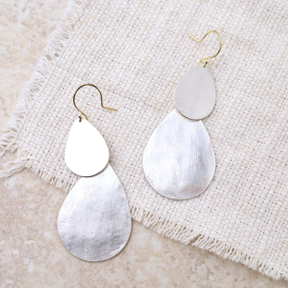 
                      
                        EAR Parchment Teardrop Waterfall Earring
                      
                    