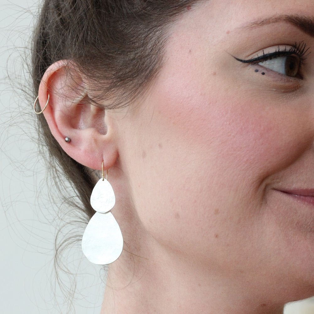 
                      
                        EAR Parchment Teardrop Waterfall Earring
                      
                    