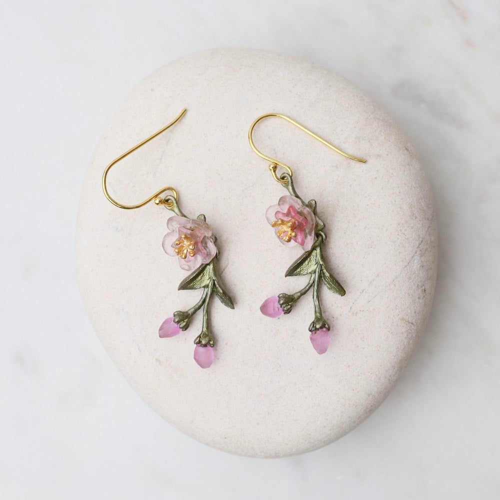 
                  
                    EAR Peach Blossom Dainty Drop Earrings
                  
                