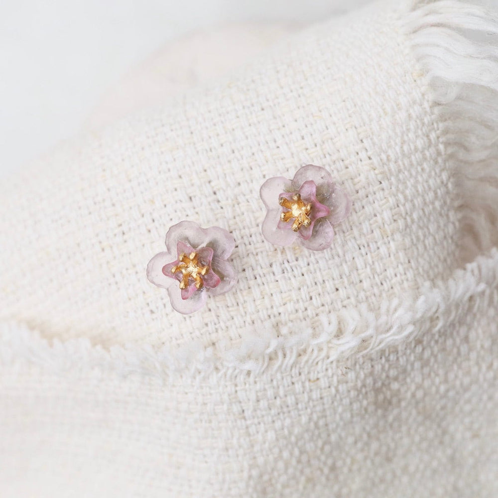 EAR Peach Blossom Stud Earrings