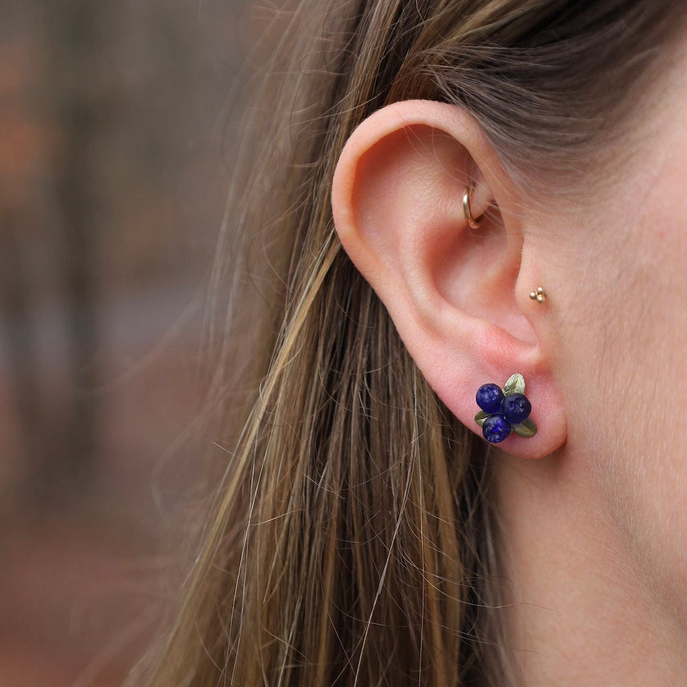 EAR Petite Blueberry Post Earrings