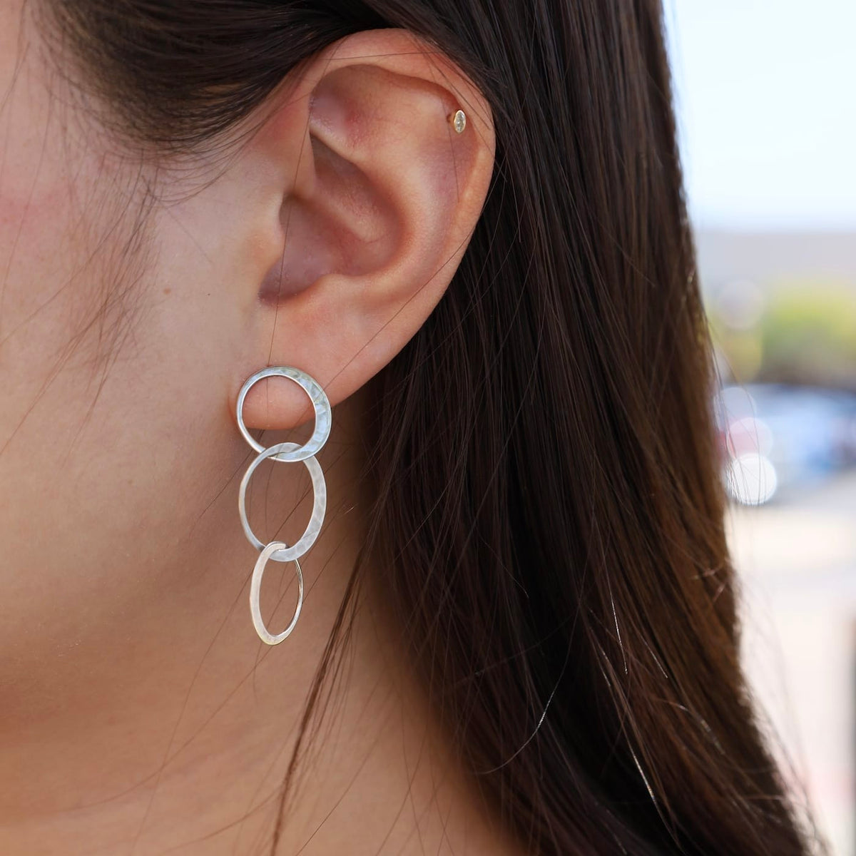 EAR Petite Eclipse 3-Drop Earrings