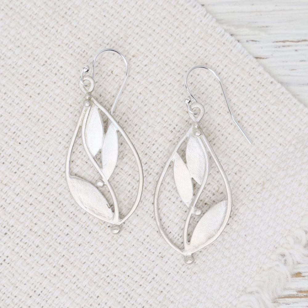 EAR Petite Floral Teardrop Earrings