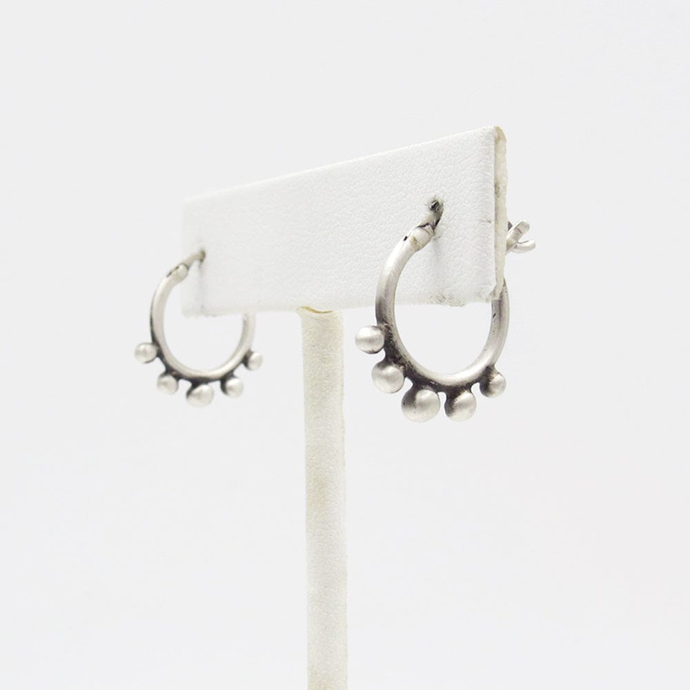 
                      
                        EAR Petite Granulated Hoop - Sterling Silver
                      
                    