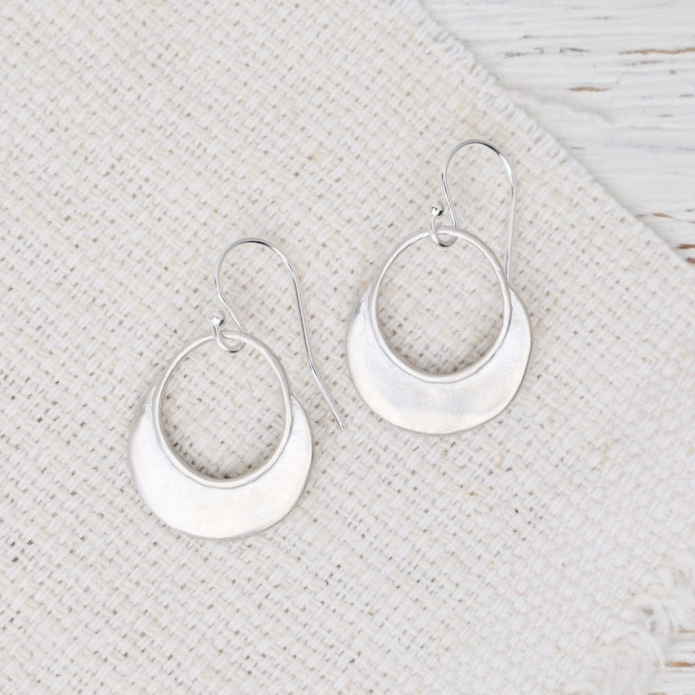 EAR Petite Teardrop Circle Earrings