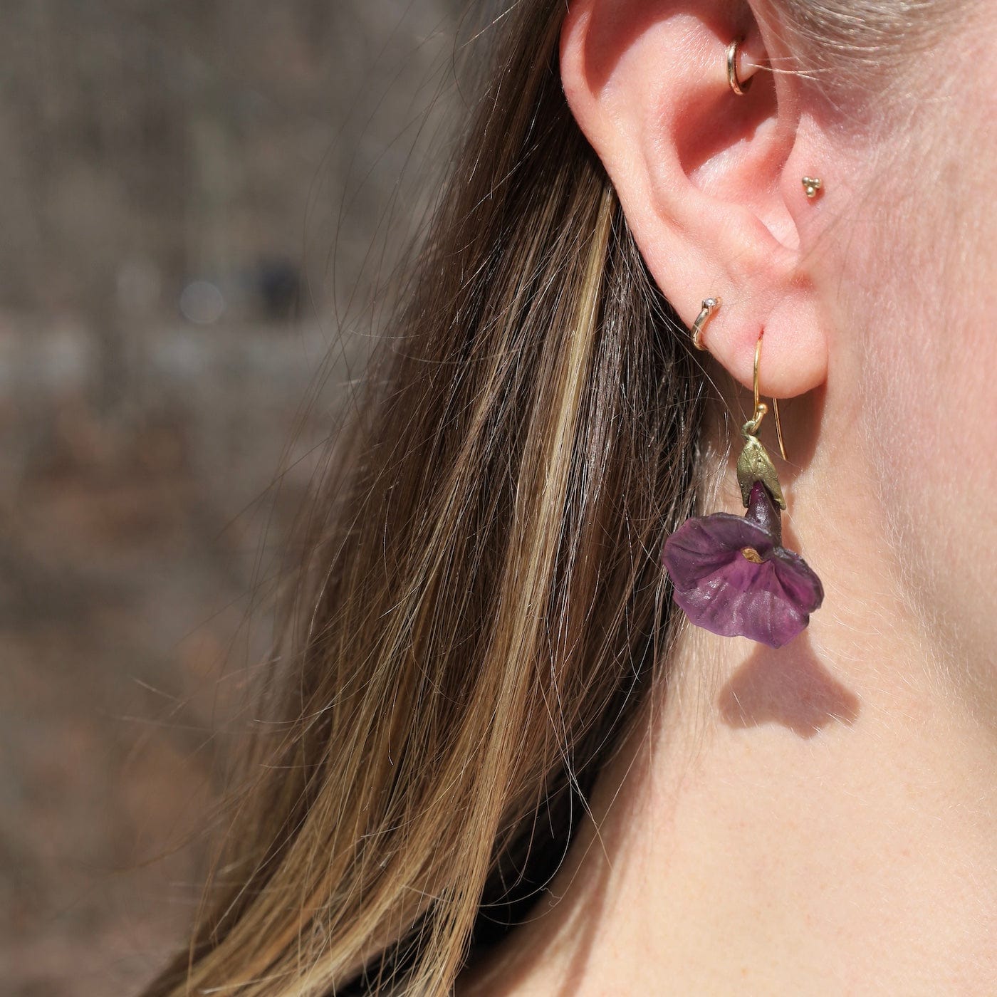 EAR Petunia Wire Earrings