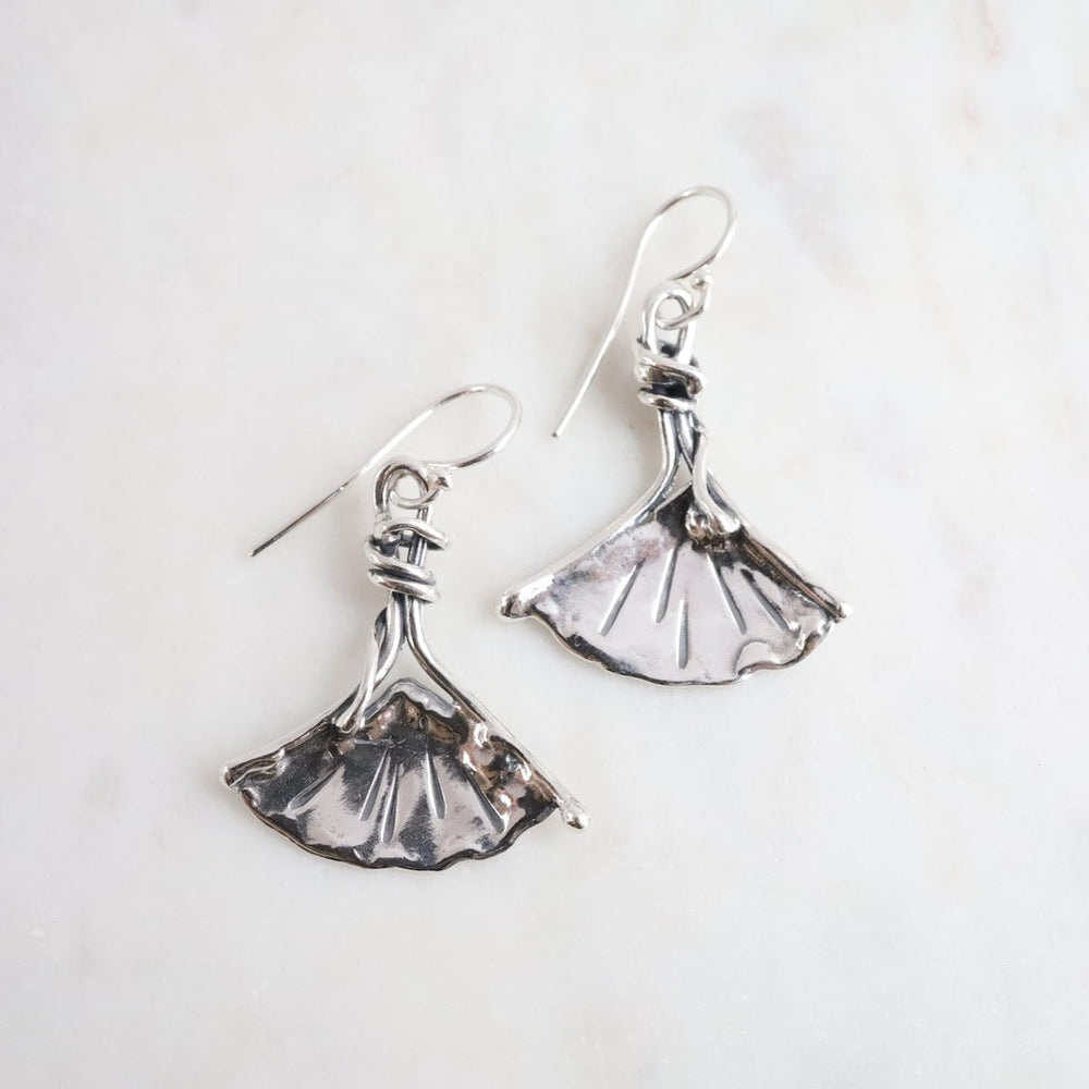 
                      
                        EAR Plain Ginkgo Drop Earrings
                      
                    