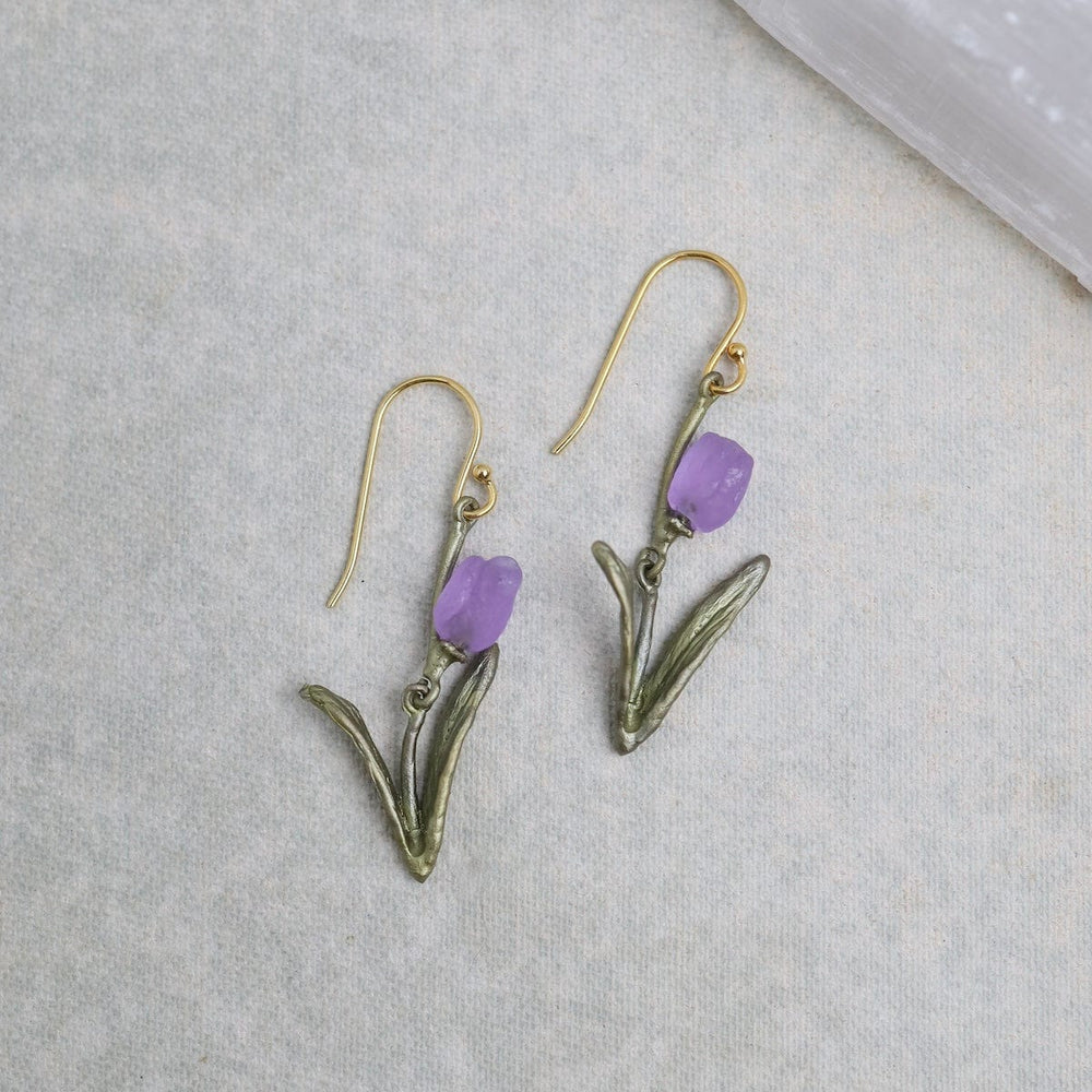 
                  
                    EAR Purple Tulip Wire Earrings
                  
                