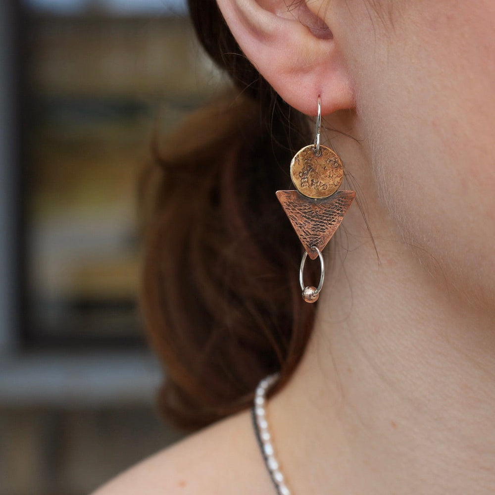 EAR Puzzle Geo Earrings