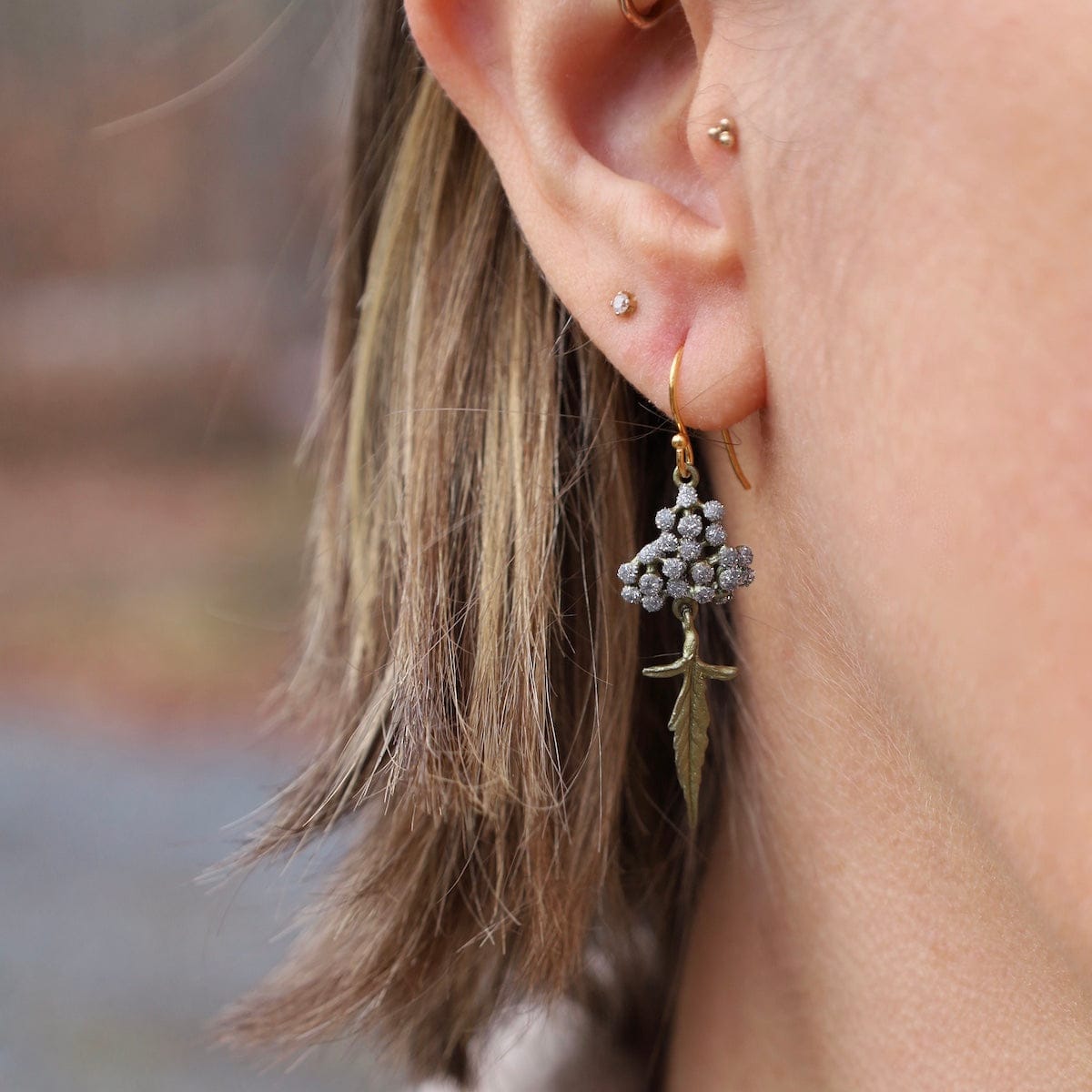 EAR Queen Anne's Lace Wire Earrings