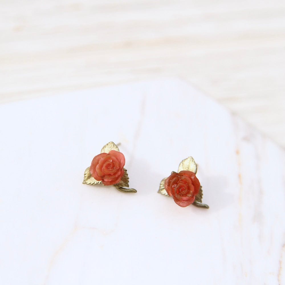 
                  
                    EAR RED ROSE STUD
                  
                