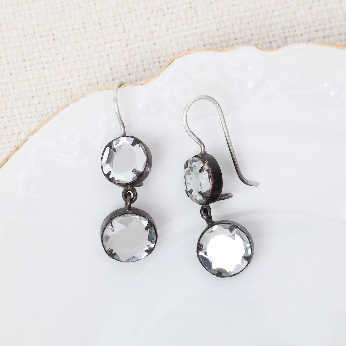EAR Round Double Mirror Earring