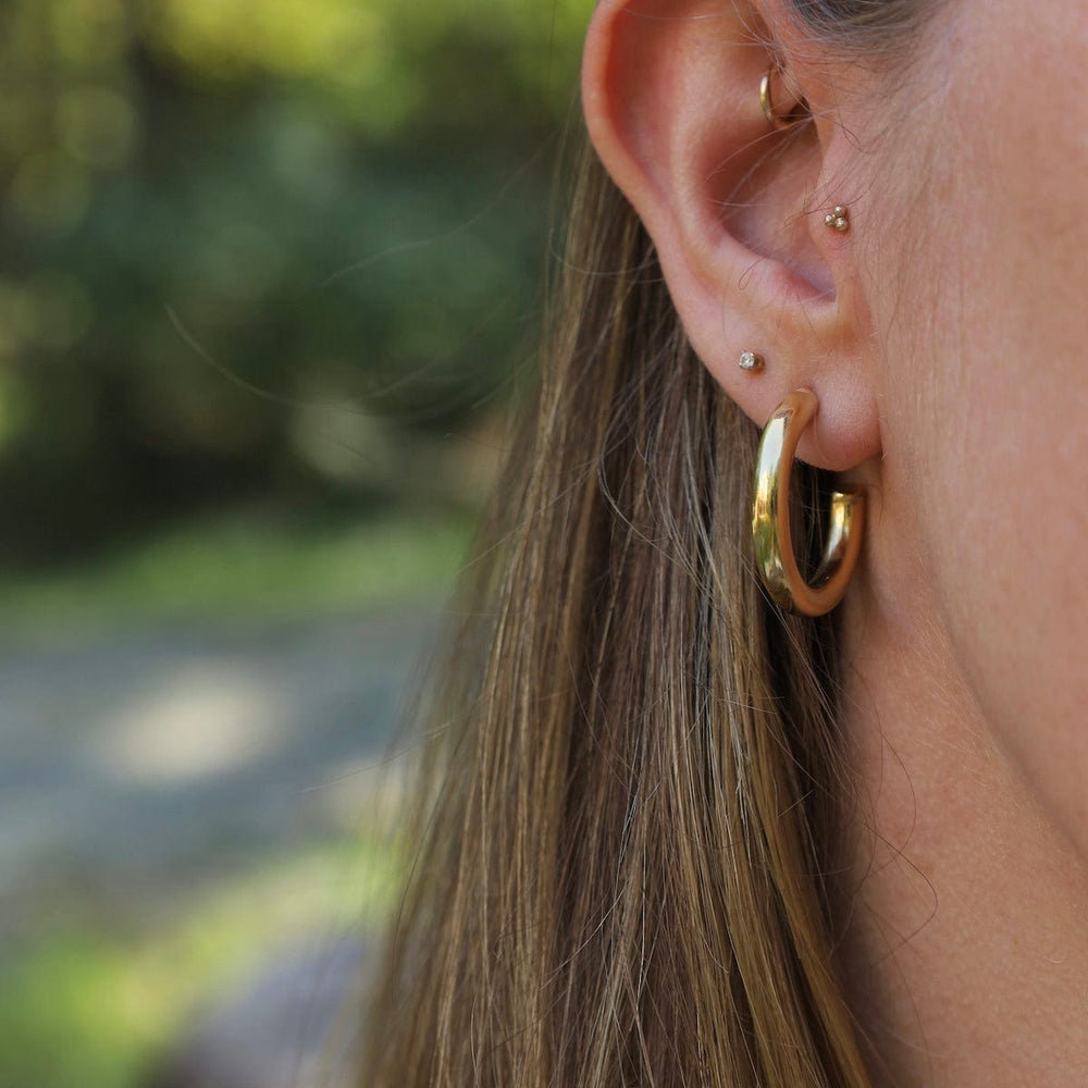 
                      
                        EAR-S.STL 25mm Weightless Hoops in Gold Plated Stainless Steel
                      
                    